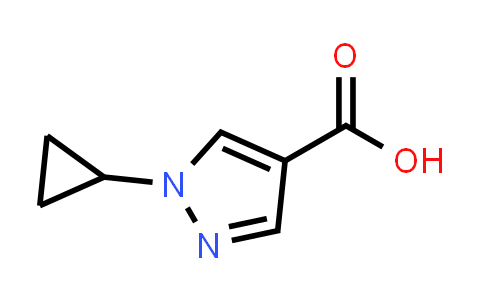 CAS No. 1622883-44-6, 1-Cyclopropyl-1H-pyrazole-4-carboxylic acid