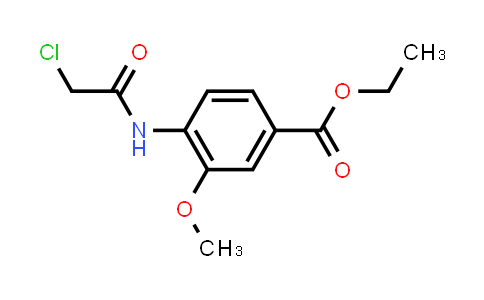 CAS No. 1622908-61-5, Benzoic acid, 4-[(2-chloroacetyl)amino]-3-methoxy-, ethyl ester