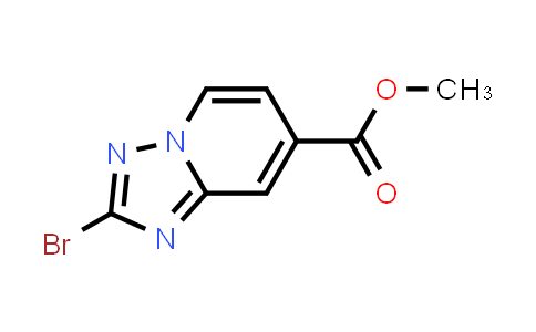 CAS No. 1622993-11-6, Methyl 2-bromo-[1,2,4]triazolo[1,5-a]pyridine-7-carboxylate