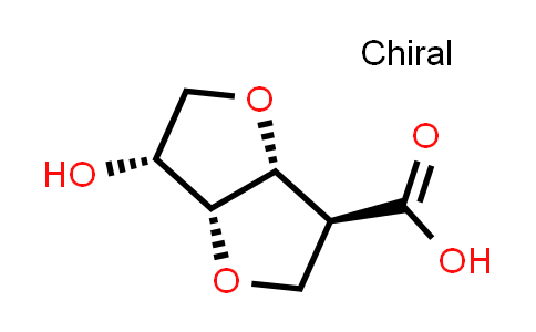 CAS No. 1623062-67-8, (3S,3aR,6R,6aR)-6-Hydroxyhexahydrofuro[3,2-b]furan-3-carboxylic acid