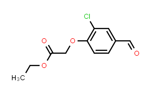 CAS No. 16231-54-2, Ethyl (2-chloro-4-formylphenoxy)acetate