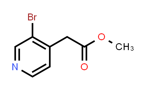 CAS No. 162615-12-5, Methyl 2-(3-bromopyridin-4-yl)acetate