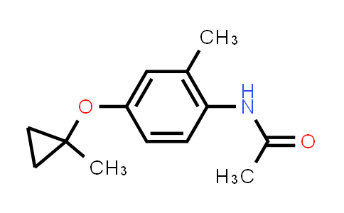 CAS No. 1626355-72-3, Acetamide, N-[2-methyl-4-[(1-methylcyclopropyl)oxy]phenyl]-