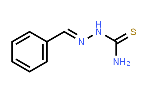 CAS No. 1627-73-2, 2-(Phenylmethylene)hydrazinecarbothioamide