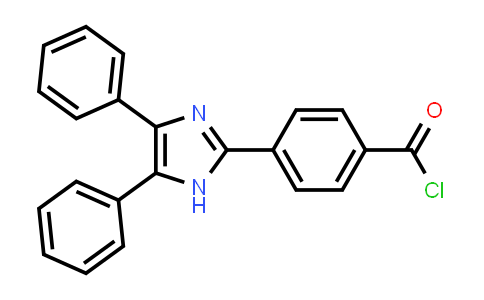 CAS No. 162756-62-9, 4-(4,5-Diphenyl-imidazol-2-yl)benzoyl chloride