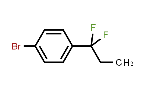 CAS No. 162783-79-1, 1-Bromo-4-(1,1-difluoropropyl)benzene