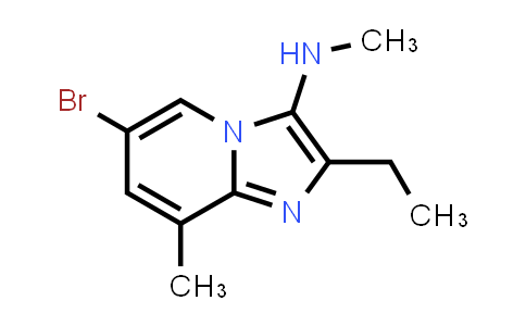 CAS No. 1628264-07-2, 6-Bromo-2-ethyl-N,8-dimethylimidazo[1,2-a]pyridin-3-amine
