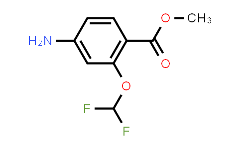 CAS No. 1628431-63-9, Methyl 4-amino-2-(difluoromethoxy)benzoate