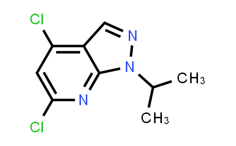 CAS No. 1628459-82-4, 4,6-Dichloro-1-isopropyl-1h-pyrazolo[3,4-b]pyridine