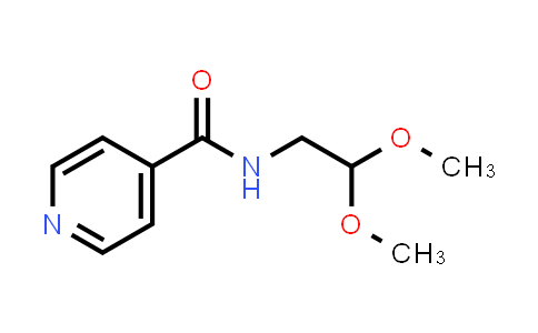 CAS No. 162849-03-8, N-(2,2-Dimethoxyethyl)isonicotinamide