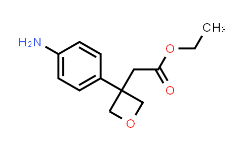 CAS No. 1628682-21-2, Ethyl 2-[3-(4-aminophenyl)oxetan-3-yl]acetate