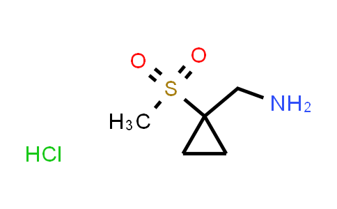 CAS No. 1628734-96-2, (1-(Methylsulfonyl)cyclopropyl)methanamine hydrochloride