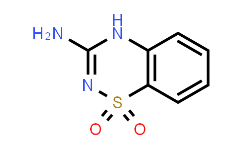 CAS No. 16288-74-7, 3-Amino-4H-benzo[e][1,2,4]thiadiazine 1,1-dioxide