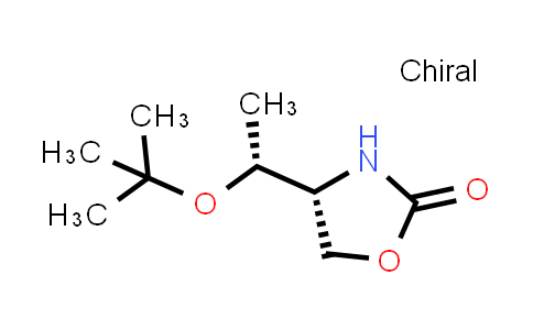CAS No. 1628806-02-9, (R)-4-((R)-1-(tert-Butoxy)ethyl)oxazolidin-2-one