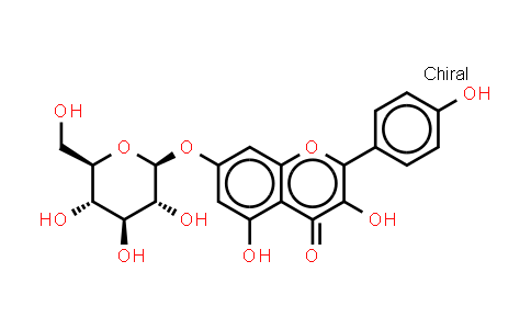 CAS No. 16290-07-6, Kaempferol-7-O-β-D-glucopyranoside