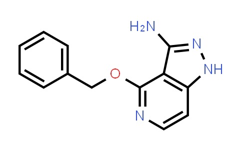 CAS No. 1629037-78-0, 4-(Benzyloxy)-1H-pyrazolo[4,3-c]pyridin-3-amine