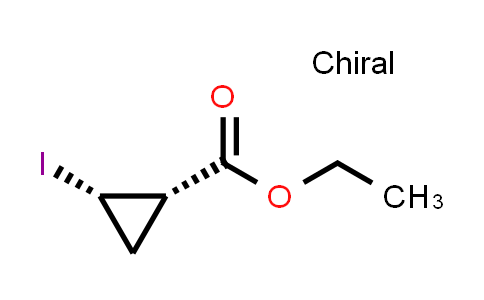 CAS No. 1629125-76-3, Cyclopropanecarboxylic acid, 2-iodo-, ethyl ester, (1S,2S)-