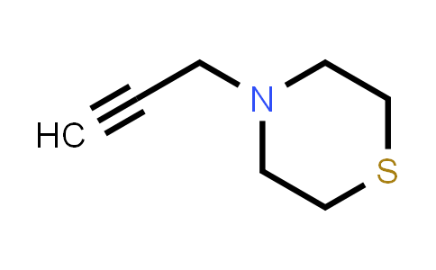 CAS No. 162936-38-1, 4-(Prop-2-yn-1-yl)thiomorpholine