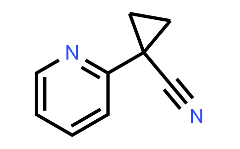 CAS No. 162960-28-3, 1-(Pyridin-2-yl)cyclopropane-1-carbonitrile