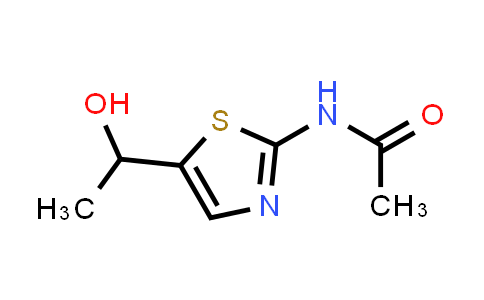 CAS No. 1629602-04-5, N-[5-(1-Hydroxyethyl)-1,3-thiazol-2-yl]acetamide