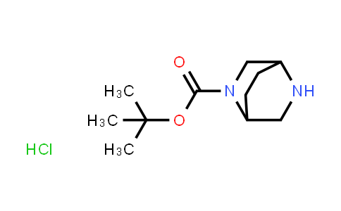 CAS No. 1629904-92-2, 2,5-Diazabicyclo[2.2.2]octane-2-carboxylic acid tert butyl ester hydrochloride