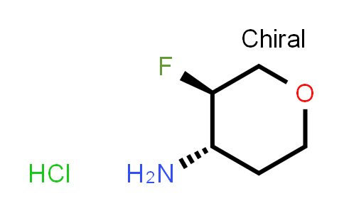 CAS No. 1630815-55-2, (3R,4S)-3-Fluorotetrahydro-2H-pyran-4-amine hydrochloride