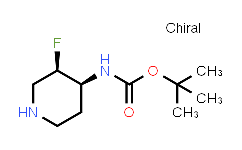 CAS No. 1630815-57-4, tert-Butyl ((3R,4S)-3-fluoropiperidin-4-yl)carbamate