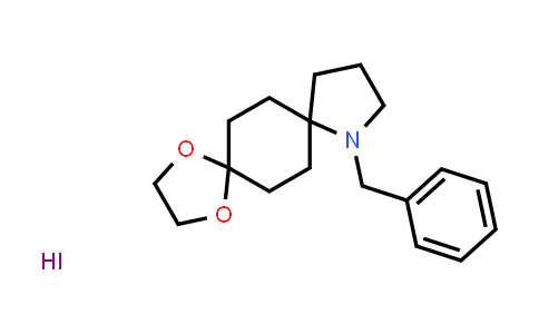CAS No. 1630906-38-5, 9-Benzyl-1,4-dioxa-9-azadispiro[4.2.4.2]tetradecane hydroiodide