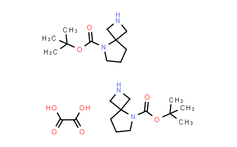CAS No. 1630906-60-3, tert-Butyl 2,5-diazaspiro[3.4]octane-5-carboxylate hemioxalate
