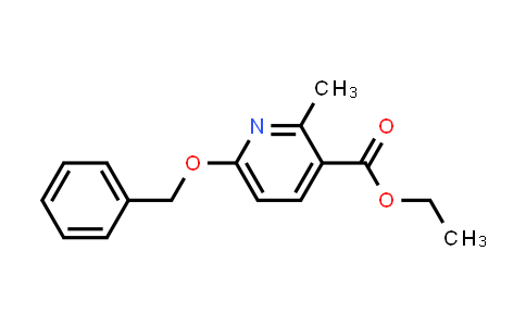 CAS No. 1630906-72-7, Ethyl 6-(benzyloxy)-2-methylpyridine-3-carboxylate