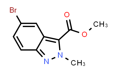 CAS No. 1630906-74-9, Methyl 5-bromo-2-methyl-2H-indazole-3-carboxylate