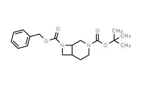 CAS No. 1630906-87-4, 8-Benzyl 3-tert-butyl 3,8-diazabicyclo[4.2.0]octane-3,8-dicarboxylate
