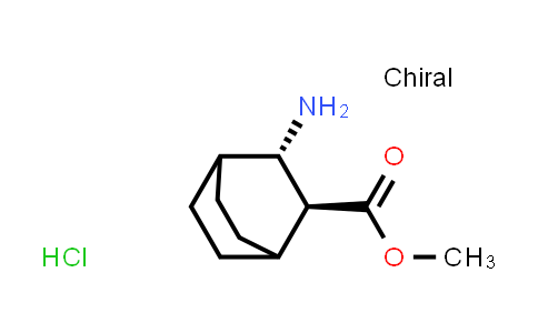 CAS No. 1630906-99-8, rel-(2S,3S)-methyl 3-aminobicyclo[2.2.2]octane-2-carboxylate hydrochloride