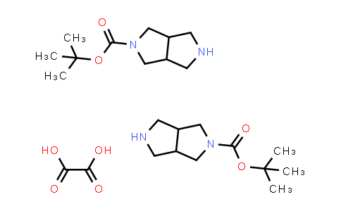 CAS No. 1630907-05-9, tert-Butyl octahydropyrrolo[3,4-c]pyrrole-2-carboxylate oxalate(2:1)