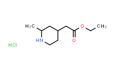 CAS No. 1630907-07-1, Ethyl 2-(2-methylpiperidin-4-yl)acetate hydrochloride