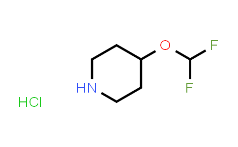 CAS No. 1630907-16-2, 4-(Difluoromethoxy)piperidine hydrochloride