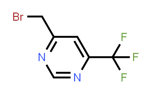 CAS No. 1630907-33-3, 4-(Bromomethyl)-6-(trifluoromethyl)pyrimidine