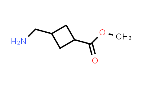 CAS No. 1631027-18-3, Methyl 3-(aminomethyl)cyclobutane-1-carboxylate