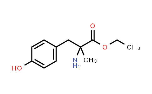 CAS No. 16323-00-5, Ethyl 2-amino-3-(4-hydroxyphenyl)-2-methylpropanoate