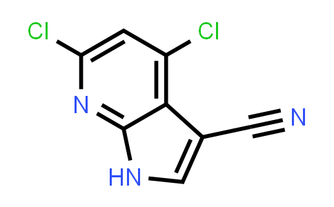 CAS No. 1632368-33-2, 4,6-Dichloro-1H-pyrrolo[2,3-b]pyridine-3-carbonitrile