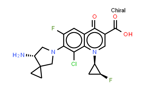 CAS No. 163253-35-8, Sitafloxacin (hydrate)