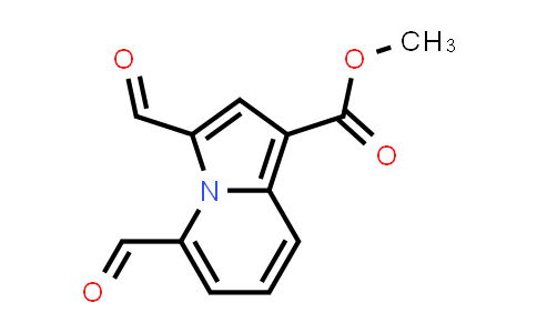 CAS No. 163556-04-5, Methyl 3,5-diformylindolizine-1-carboxylate
