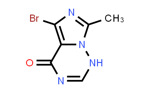 CAS No. 1636161-67-5, 5-Bromo-7-methylimidazo[5,1-f][1,2,4]triazin-4(1H)-one