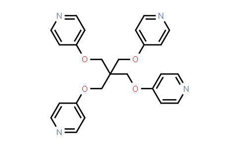 CAS No. 163629-49-0, 4,4'-((2,2-Bis((pyridin-4-yloxy)methyl)propane-1,3-diyl)bis(oxy))dipyridine