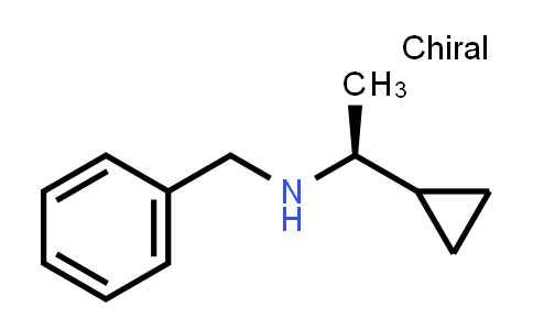 CAS No. 163667-52-5, (S)-N-Benzyl-1-cyclopropylethanamine