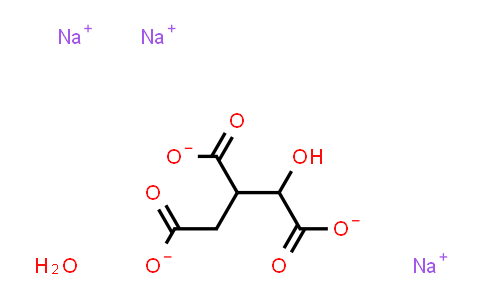 CAS No. 1637-73-6, Sodium 1-hydroxypropane-1,2,3-tricarboxylate hydrate