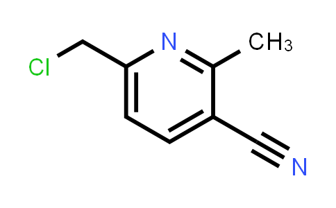CAS No. 1637358-83-8, 6-(Chloromethyl)-2-methylpyridine-3-carbonitrile