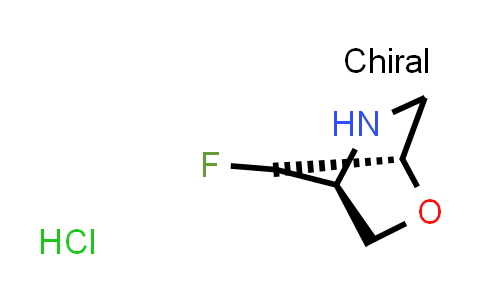 CAS No. 1637399-27-9, (1S,4S)-7-Fluoro-2-oxa-5-azabicyclo[2.2.1]heptane hydrochloride