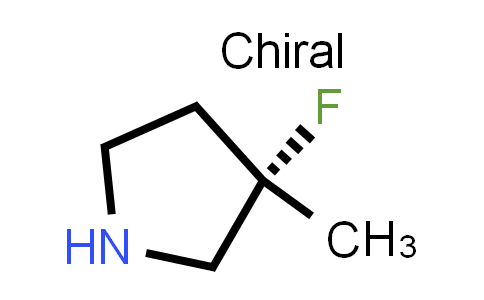 CAS No. 1637430-82-0, (3S)-3-Fluoro-3-methylpyrrolidine