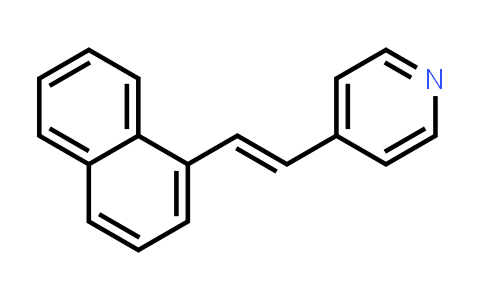 CAS No. 16375-56-7, 4-(1-Naphthylvinyl)pyridine